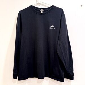 Bench Men's Black Long Sleeve sweat Shirt